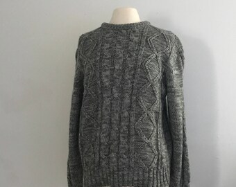 Oversized Sweater, Biggie Sweater, 80s Shirt, Sweatshirt, 90s Clothing, Grunge, 90s Grunge, Grunge Sweater, Boyfriend Fit, Chunky Knit