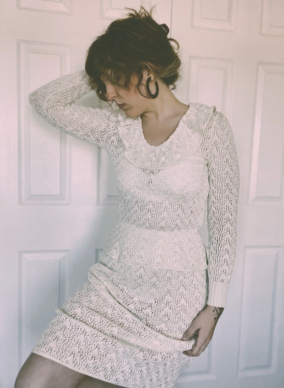 Vintage 1970s to 1980s Vivanti Knit Blouse and Ski