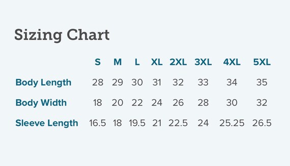 Keen Width Chart