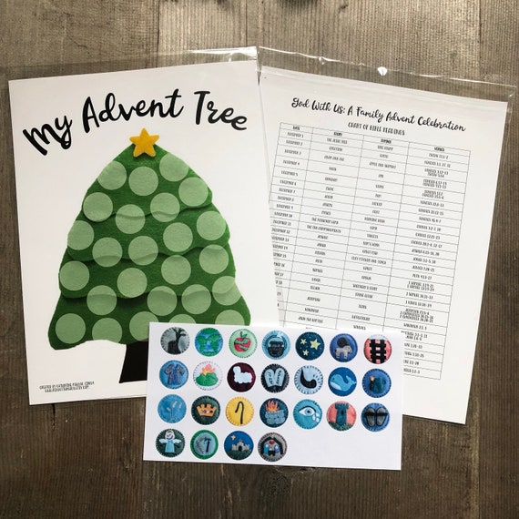 Christmas Tree Sticker Chart