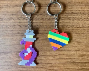 OFMD Mini Perler Charm Keychain