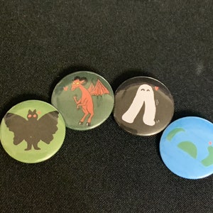 Przypinki Crytpid Critters