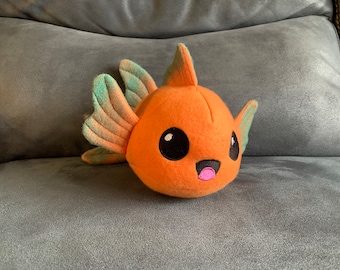 Magical Merman Inspired Goldfish Plushie- Customizable!