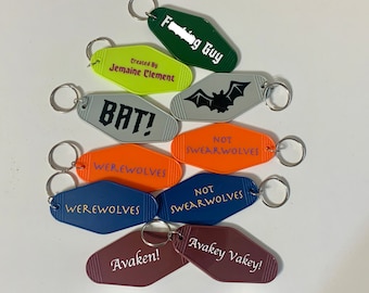 WWDITS Quote Hotel Tag Keychains