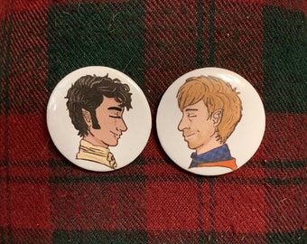 WWDITS Viago and Anton pin buttons pair