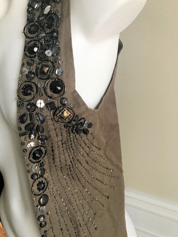 Long Beaded Hippie Vest - image 4