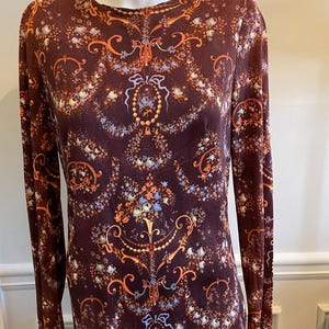 Vintage 1970s Colorful Boho Maxi Dress | Psychedelic Print | Festival-Ready