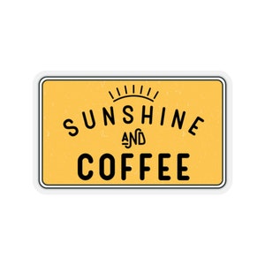 Pegatinas Beso-Cut Sol y Café