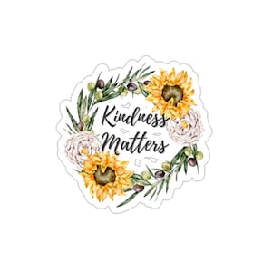 Kindness Matters Die-Cut Stickers