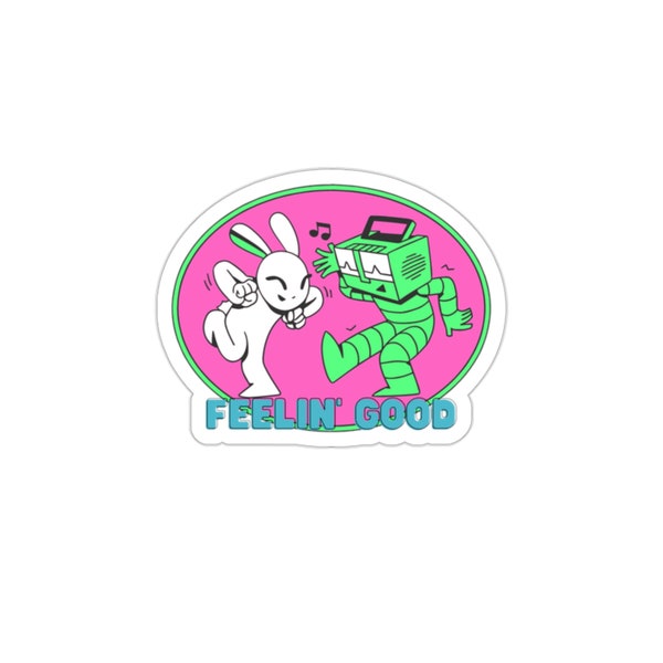 Feelin' Good Die-Cut Stickers