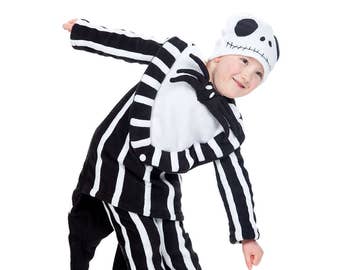 Christmas Exclusive Jack Skellington Skeleton Costume Nightmare Before Christmas Christmas Gift