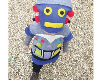 Christmas Music Robot Costume For Kids Little Einsteins Robot Children Costume Christmas Gift