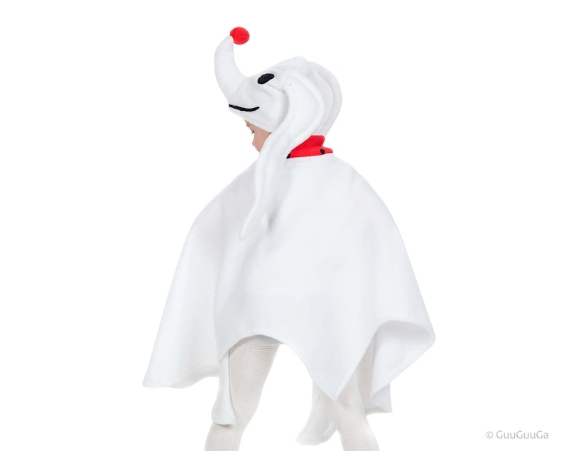 Christmas Zero the Dog Costume for kids Nightmare Before Etsy