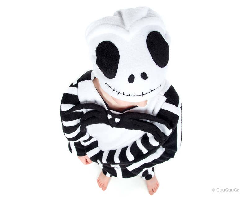 Christmas Exclusive Jack Skellington Skeleton Costume Nightmare Before Christmas Christmas Gift image 2