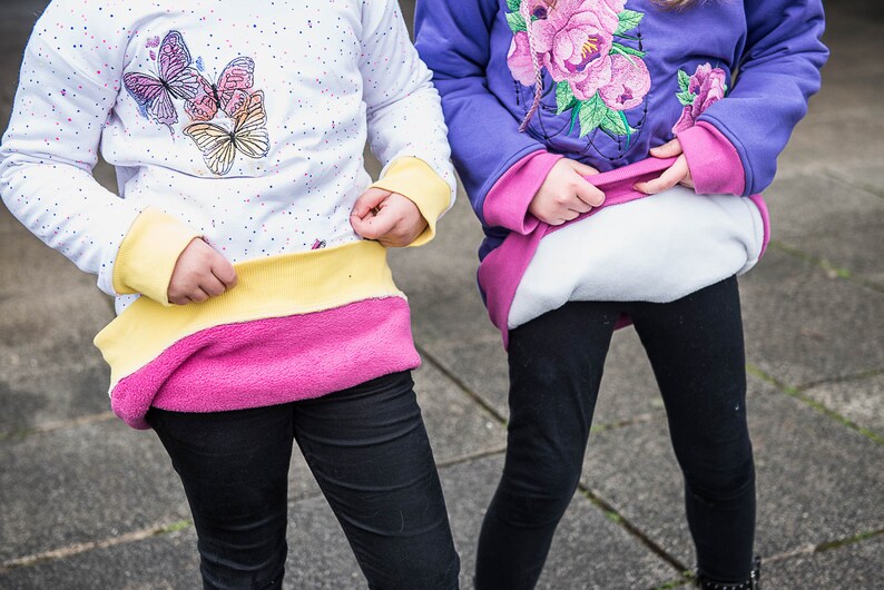 Butterfly Unicorn Hoodie Handmade Embroidered for Kids and Adults image 4