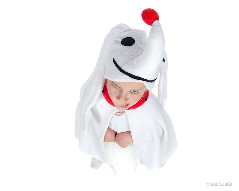 Christmas Zero the Dog Costume for kids Nightmare Before Etsy