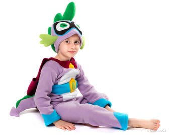 Christmas Spike Dragon Costume for Kids My Little Pony Power Pony Children Costume Christmas Gift