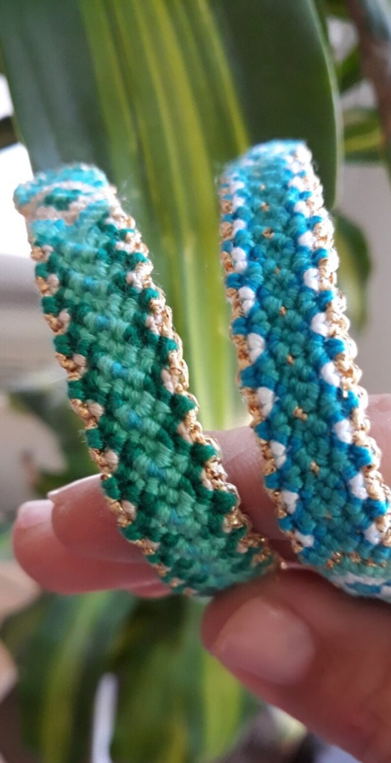 Wayuu bracelet Wayuu Handwoven Friendship Bracelet Mexico bracelet Turquoise /&Blue Friendship bracelet