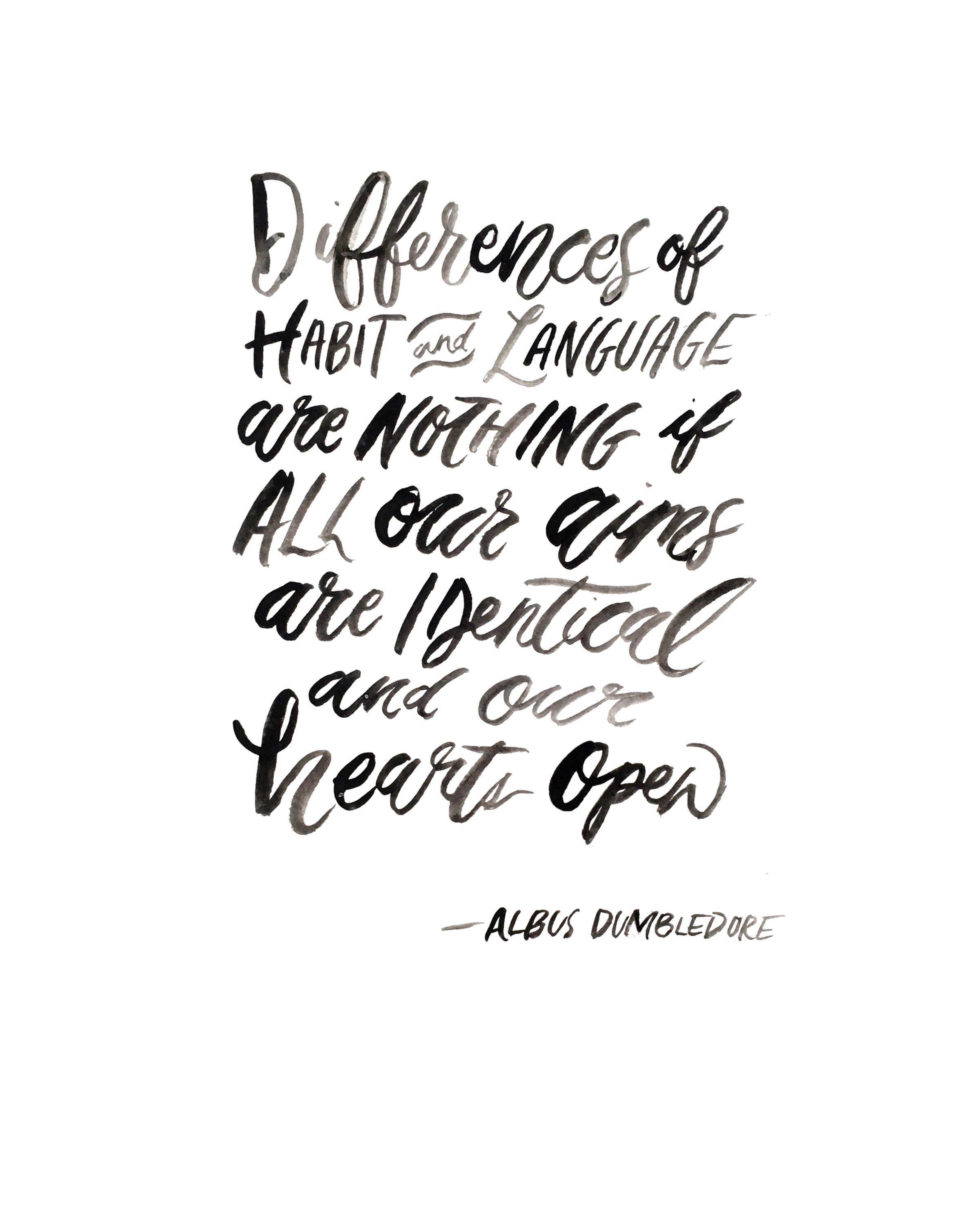 Printable Dumbledore Quotes
