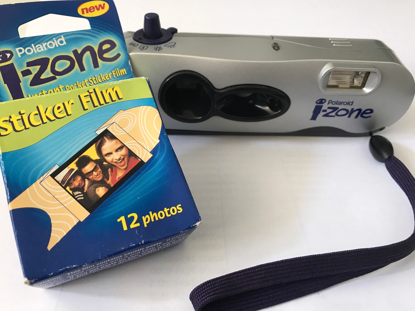 Polaroid camera film silver iZone instant pocket camera Etsy