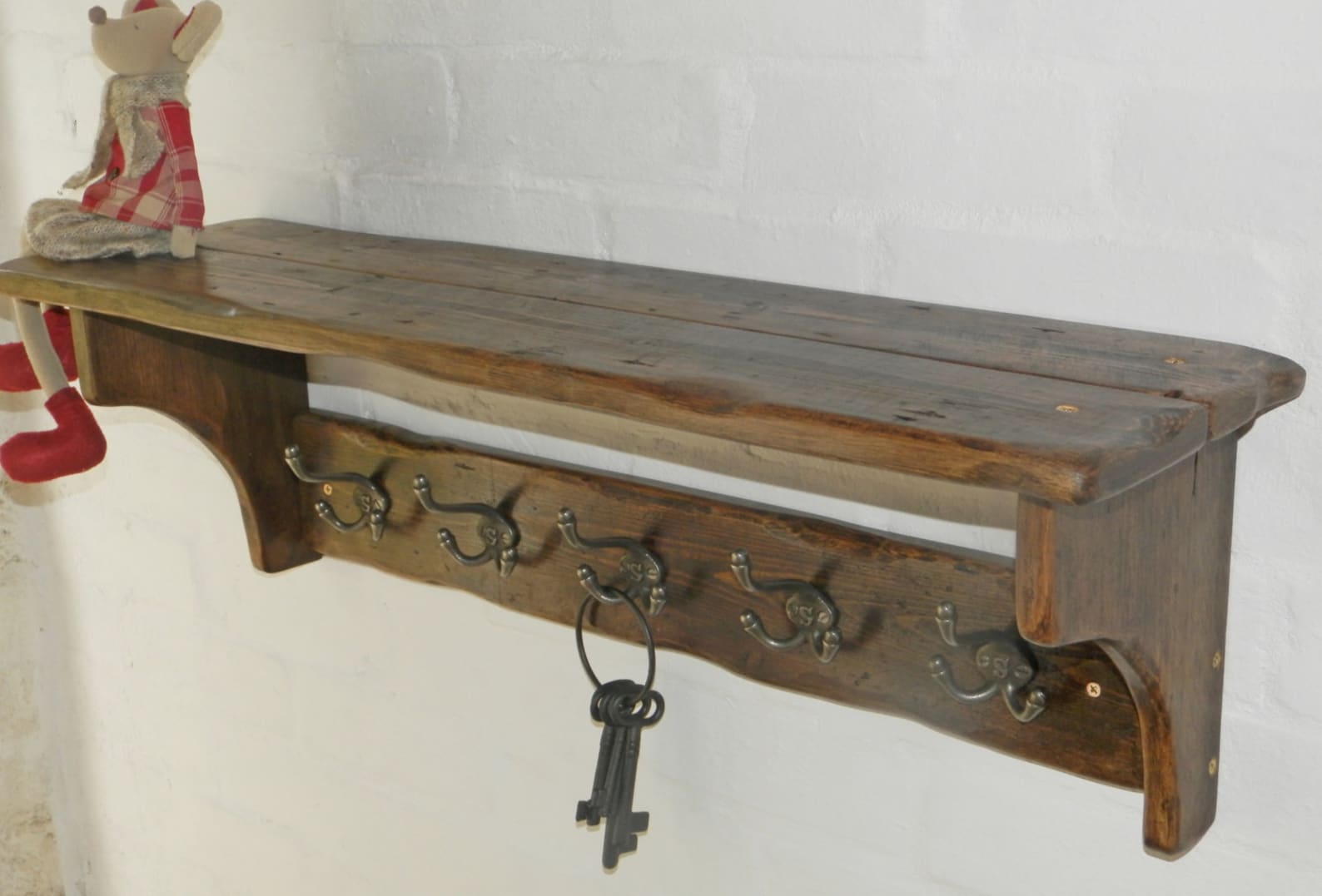 Handmade Reclaimed Solid Wood Cottage chic Country style Coat Etsy