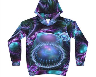 Sweat à capuche Cosmic Bubbles pour enfant