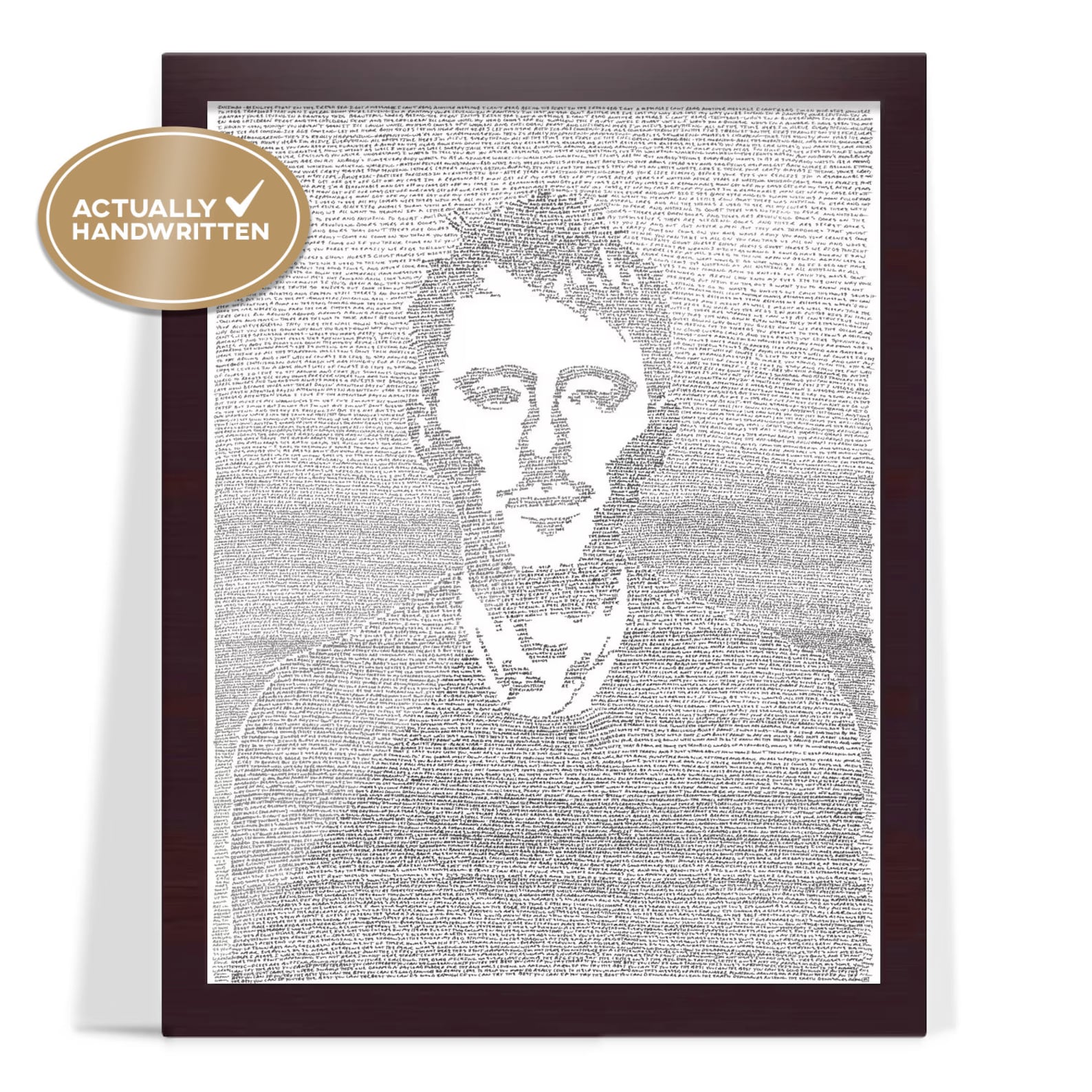 Thom Print Thom Yorke Handwritten Lyrics Portrait Poster - Radiohead Art Print - Etsy