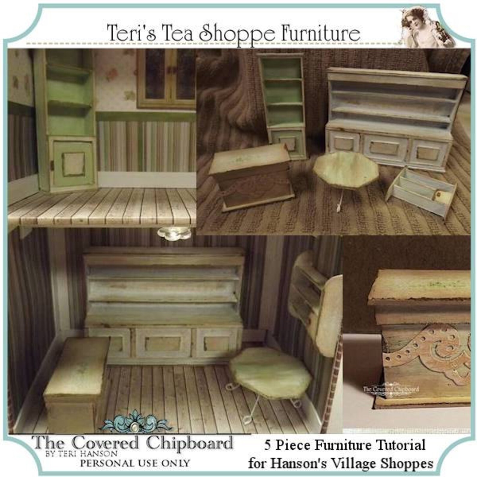 PDF Tutorial for Teri's Tea Shoppe Furniture | Etsy