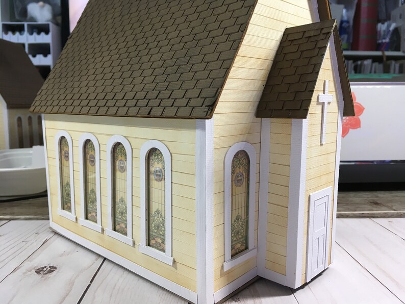 Download Miniature Papercrafted Church Svg Files