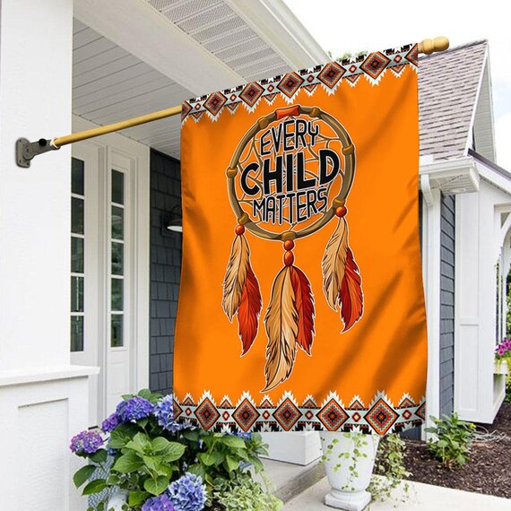 Every Child Matters Flag Orange Shirt Day House/garden Flag - Etsy