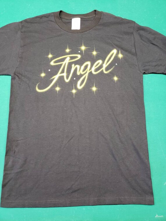 airbrush angel shirt