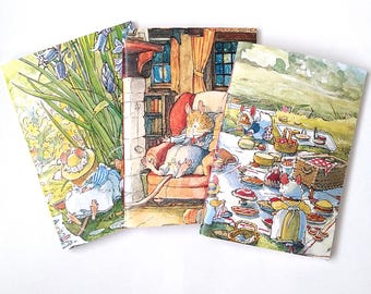 Quaderni formato A5 con copertina flessibile Brambly Hedge