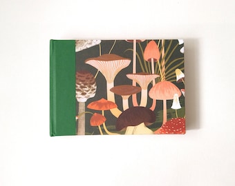 Mushroom Patterned A6 Coldpress Watercolour Sketchbook