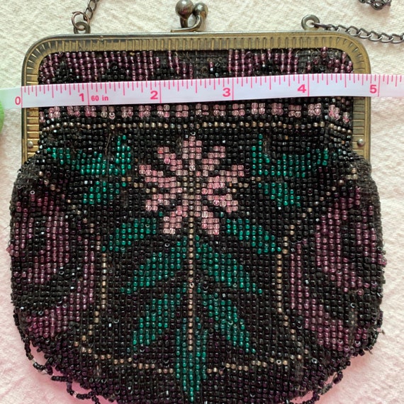 Vintage Beaded Evening Purse - image 3