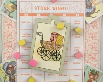 Baby Buggie Bingo-Themed-Shadow Box