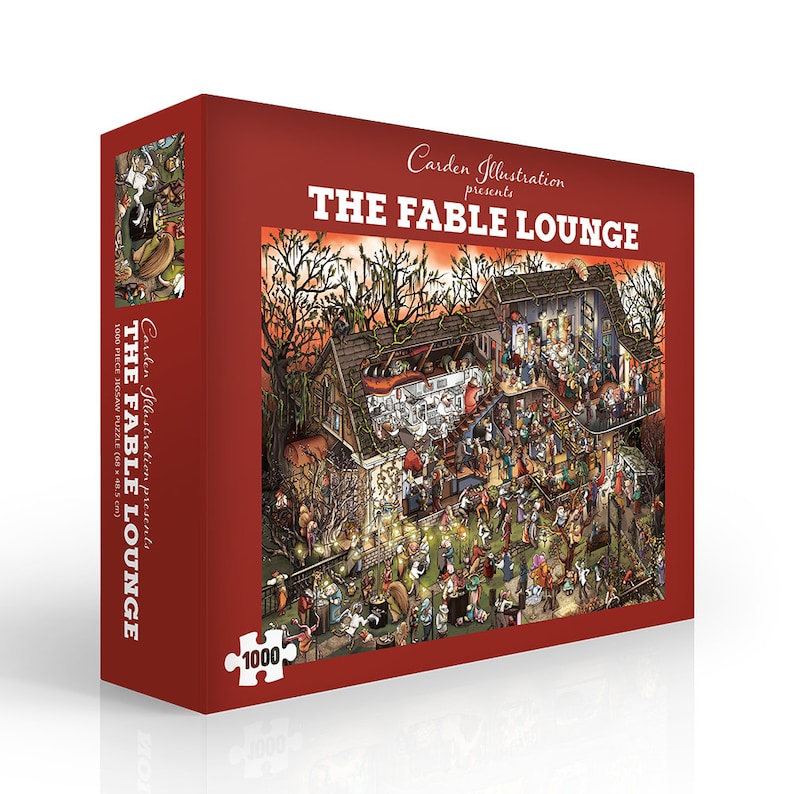 NEW The Fable Lounge 1000 Piece Jigsaw Puzzle image 1