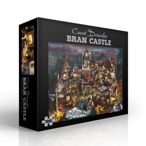 Count Dracula's Bran Castle 1000 Piece Jigsaw Puzzle