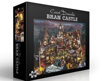 Puzzle 1000 pièces Le Château de Bran du Comte Dracula