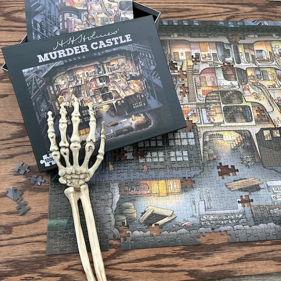 H. H. Holmes Murder Castle 1000 Teile Puzzle - Etsy Schweiz