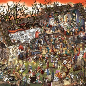 NEW The Fable Lounge 1000 Piece Jigsaw Puzzle image 2