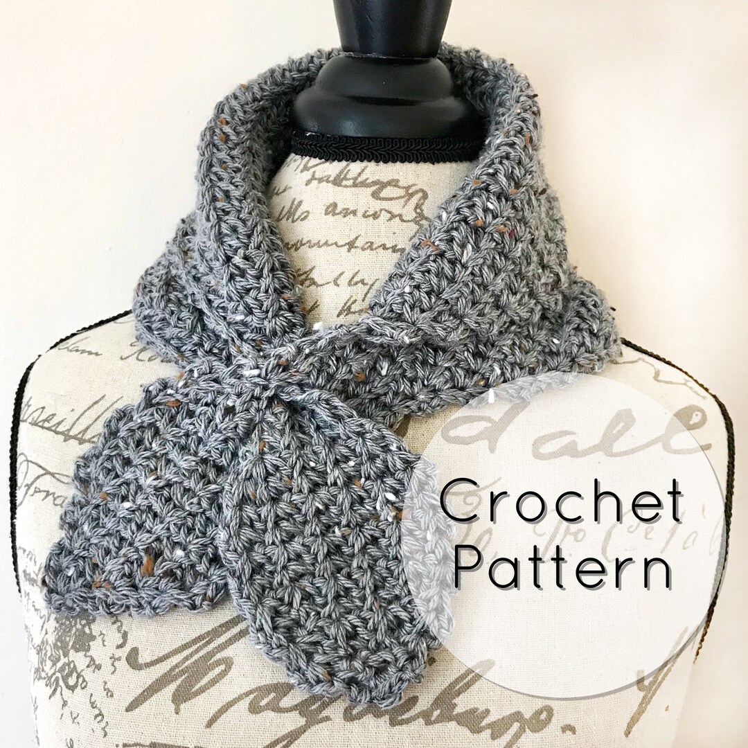 Keep Me Warm Neck Warmer//pdf CROCHET Pattern//cozy Bow