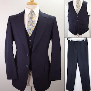 70s 3 Piece Suit Men - Etsy