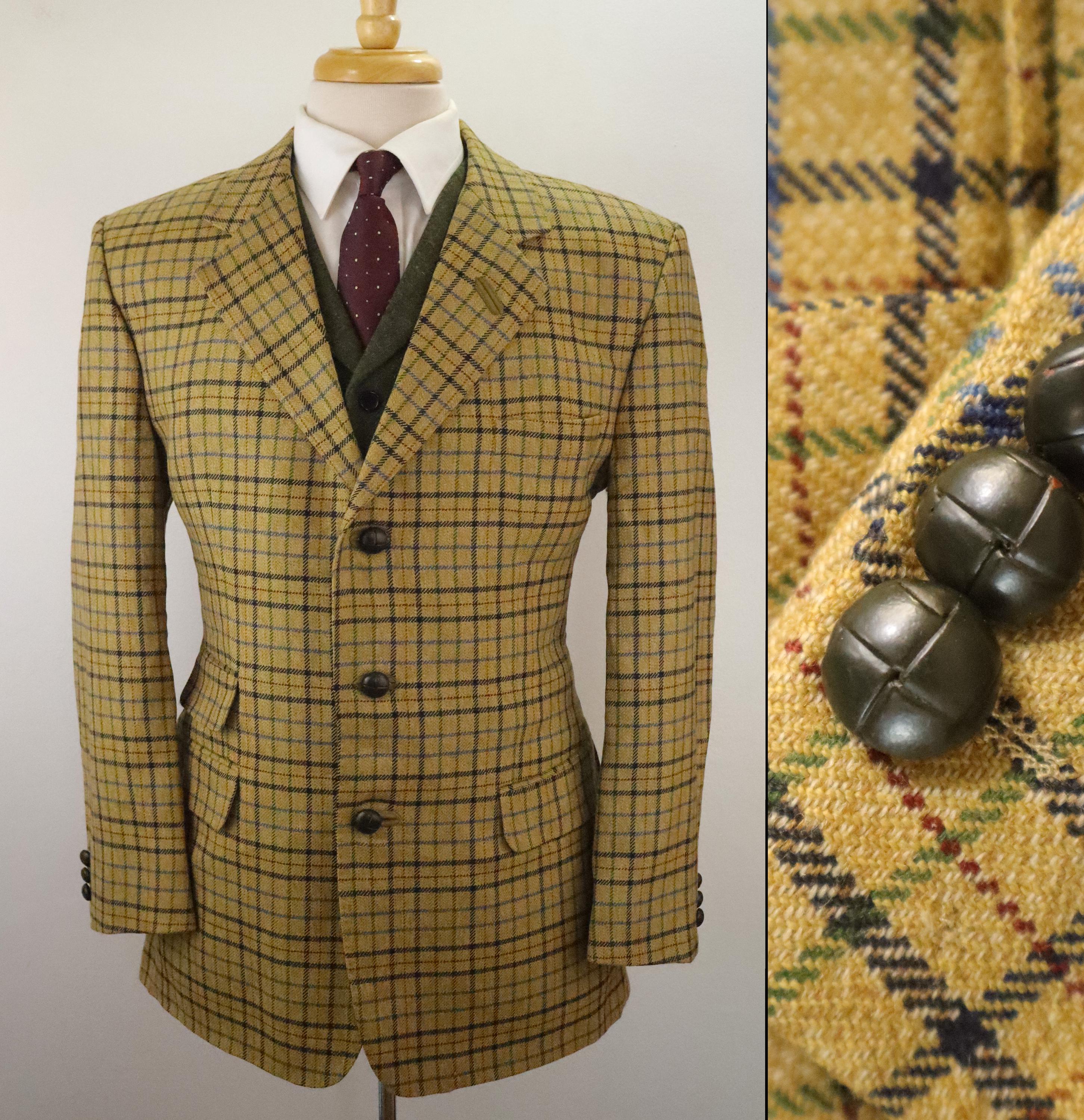 Vintage Tweed Coat - Etsy