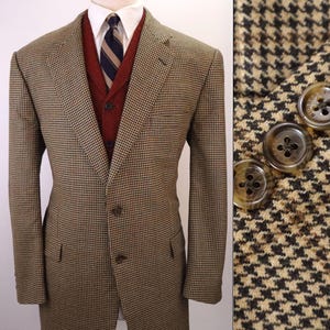 Burberrys Tweed Coat - Etsy