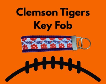 Clemson Inspired Key Fob