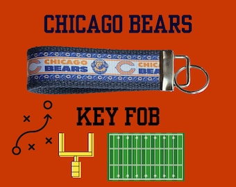 Chicago Bears Inspired Football Key Fob