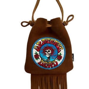 Grateful Dead Leather Bag - Etsy