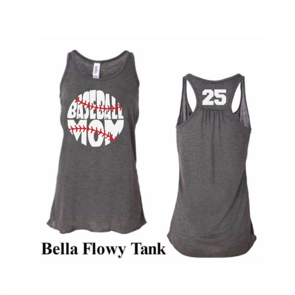 Baseball Mom Shirts Baseball Mom Tank Plus Size Baseball Etsy