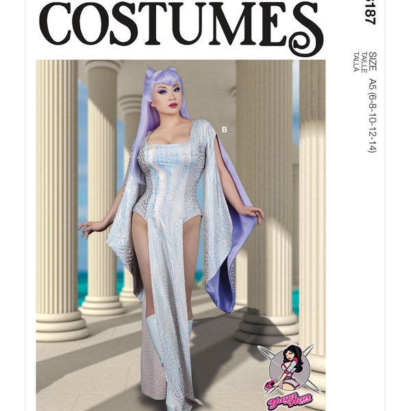 Leotard Knit Body Suit, Princess Hero Costume, Dark Side Fandom, Girl Sewing Pattern, Lady Ren Faire, Misses Comic Con, Spandex Fabric,