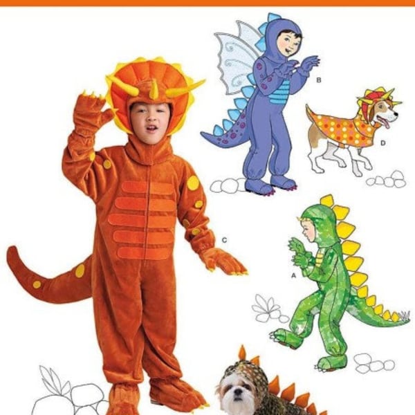 Boy Dinosaur Costume, Child Halloween, Dog Dinosaur, Butterfly Wings, Tail Spikes, Dog Horns, Claws, Puppy Costume, Animal Sewing Pattern
